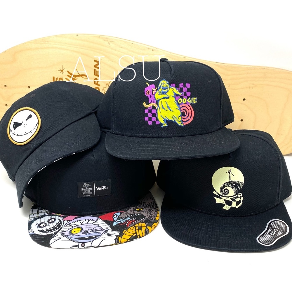 VANS Nightmare before Christmas Cap SnapBack Black - Picture 8 of 8